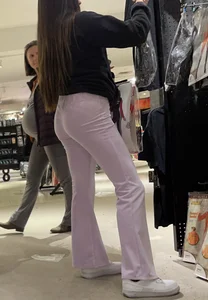 Pink Leggings Costume Picking