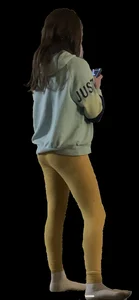 Teen girls in jeans and denim shorts creepshots collection