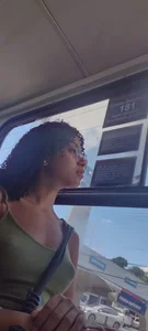 Puffy Nipples from at the bus