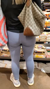 2 Phat assed blondes in spandex in cap’d at work