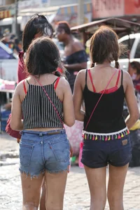 Water Festival girls in Thailand