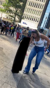 Big ass Latina filling up jeans
