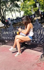 nice legs in the sun