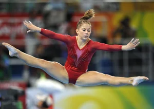 Candid gymnastics girls