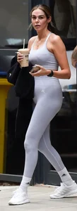 Hot Fit Girl With Long Legs in Tights