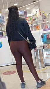 Cutie Big Booty Latina in Spandex, My Best shot of May