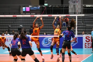 Thai candid volleyball girls