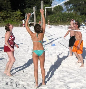 Beach and bikini girls