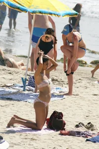 San Diego beach various sexy girls in bikinis