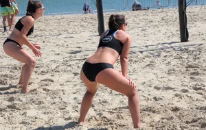 Weymouth beach volleyball girls 2018