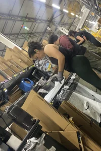Old hispanic thick milf coworker in lovely leggings (closeups and faceshot)