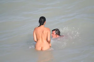 Continesti nude beach girls in Romania