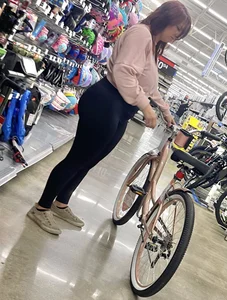 Pawg at Walmart (almost busted by hubby)