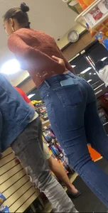 Latina ass in tight jeans