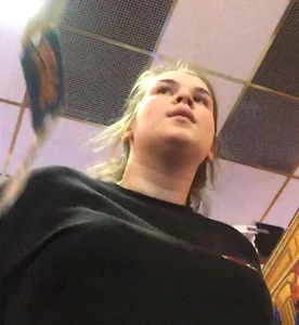 Teen Girl Low Angle Creepshots