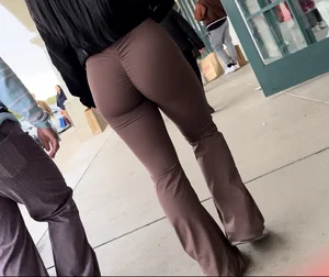 Nice ASIAN Shopping (brown Flares)