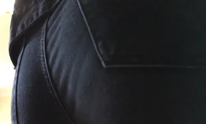 Skinny teens wearing skirts and tight pants