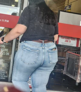 Out In The Wild 61 ( Thicc BBW with a massive ass)