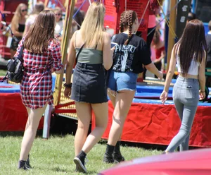 Amazing Ass In Denim Shorts