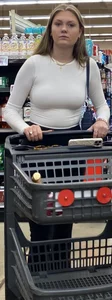 No bra, fake breasts?