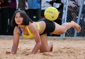 Thai candid volleyball girls