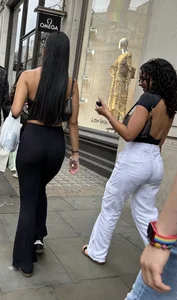Slim thick latinas out shopping in central London vpl