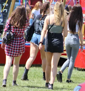 Amazing Ass In Denim Shorts