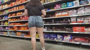 PAWG ASS Stuffed Her Shorts (BEND, UPSHOT, oc)