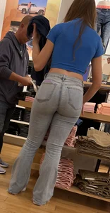 Redhead squatting and working part 19 (OC)