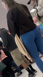 Quick Target Cap - light blue leggings
