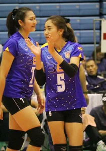 Thai candid volleyball girls