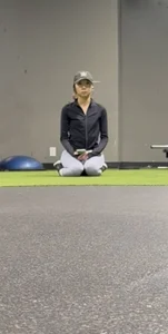 Asian showing her VTL