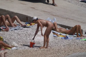 Croatia nude beach females, mostly mature