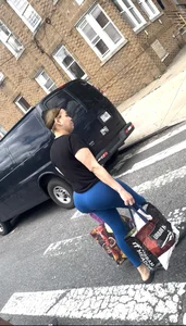 Huge ass bbl latina vpl blue leggings