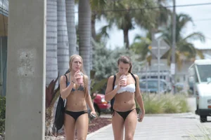 Deerfield Beach bikini girls