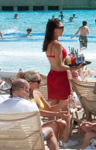 Beach and bikini girls