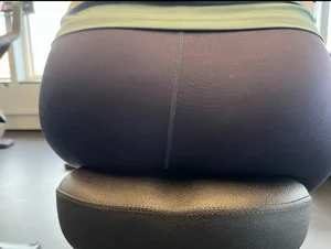 Triple catch: jiggly gym asses on treadmills
