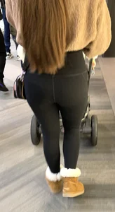 MILF stroll through the Mall