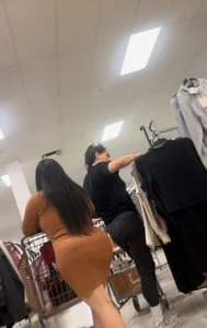 Meaty latina in dress