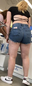 Thiccc milf I’m jean shorts