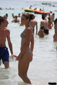 Sexy beach and bikini girls