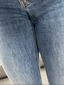 Tight blue jeans creepshots compilation