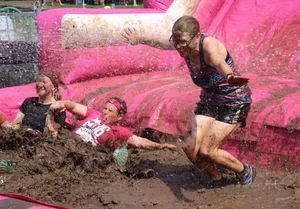 Bristol Pretty Muddy 5k race girls 2019