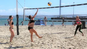 Weymouth beach volleyball girls 2018