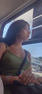 Puffy Nipples from at the bus
