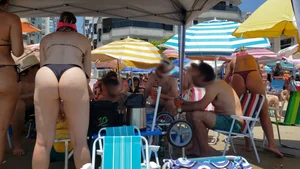 Brazillian beach creepshots, huge gallery of candid girls in swimsuits