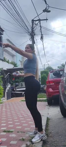 Ask for directions to a sexy blonde Colombian with a big butt.”
