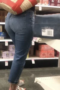Caught this Milf in tight jeans at Target!