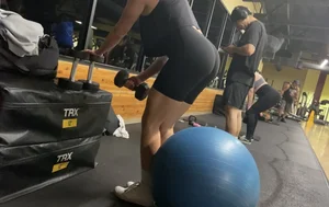 big booty in leggings shorts