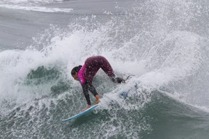 Candid surfer babes on the beach and in bikinis